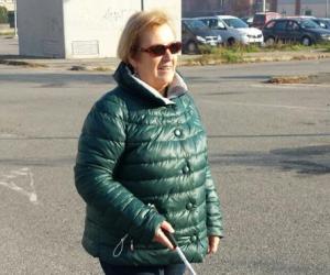 Bruino: Loretta, dai video ai gioielli per i diritti dei non vedenti