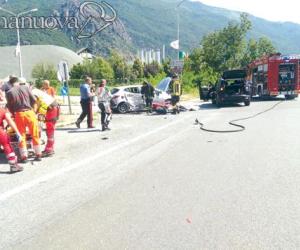 Caprie, altro incidente alla "rotonda che non c'è": motociclista grave