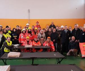 Volvera, un disastro sul paese: "grandi manovre" di protezione civile