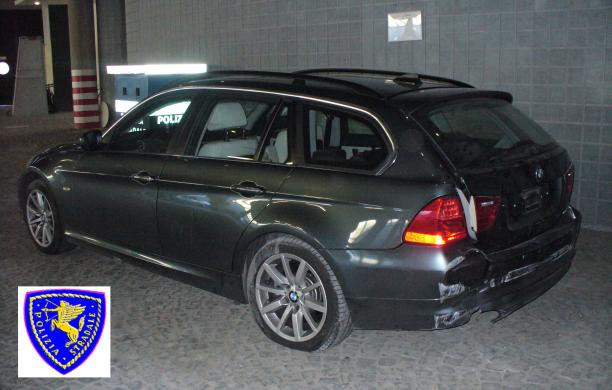 La Bmw fermata l'altra notte dalla Polstrada