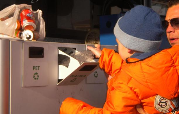 I bambini in visita a Ri-Ambientando