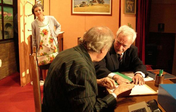 Una scena dello spettacolo