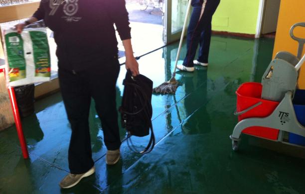 L'acqua in palestra