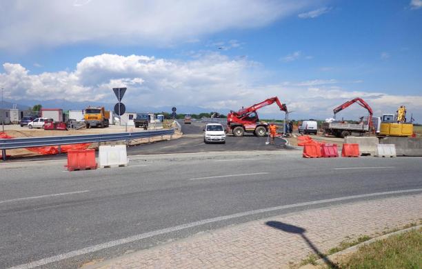 Il nuovo ponte quasi terminato