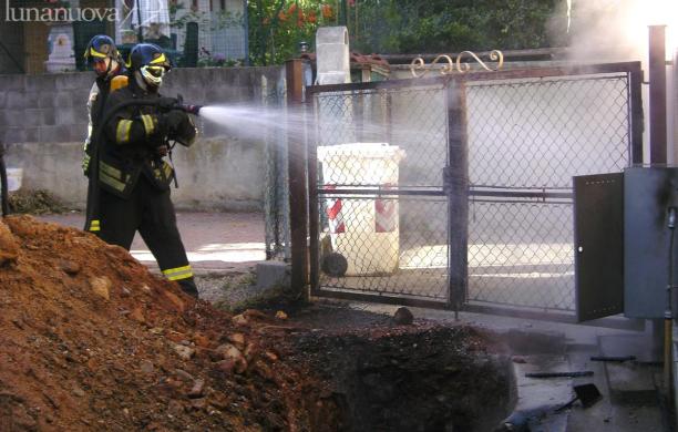 Fuga di gas con incendio: panico al Selvaggio