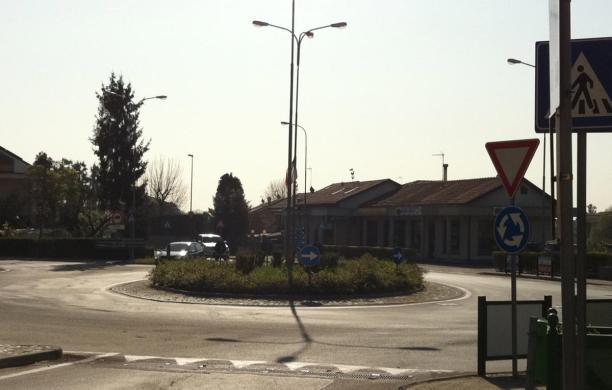 La rotonda di viale dei Tigli