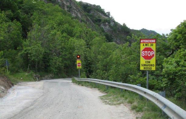 Allerta frane, via Nuova di nuovo chiusa al traffico