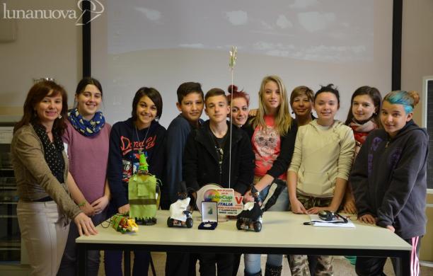 I ragazzi delle scuole medie campioni di robotica