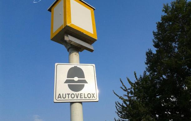 In funzione l'autovelox sul cavalcavia