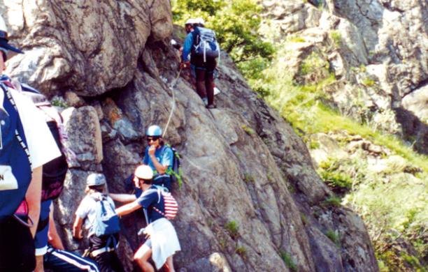 Fondi per potenziare la via ferrata