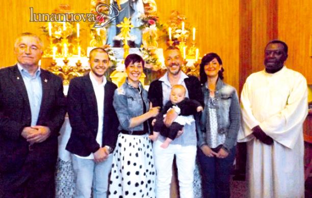 Roncaglie battezza Olivia: l'acqua santa dopo 60 anni