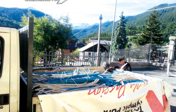 Furto di rame, arrestati in quattro