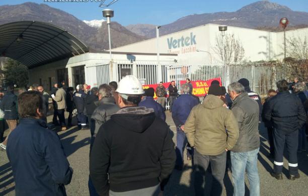 Vertek: Beltrame è l'unica offerta, ma troppo esigua