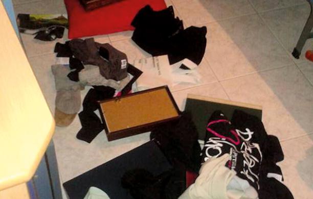 Raid in casa, rubati i televisori