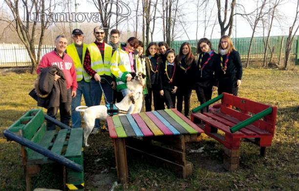 Agli scout le panchine di recupero