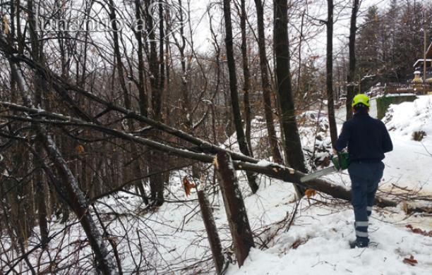 Qualche disagio, ma la neve stavolta è benvenuta