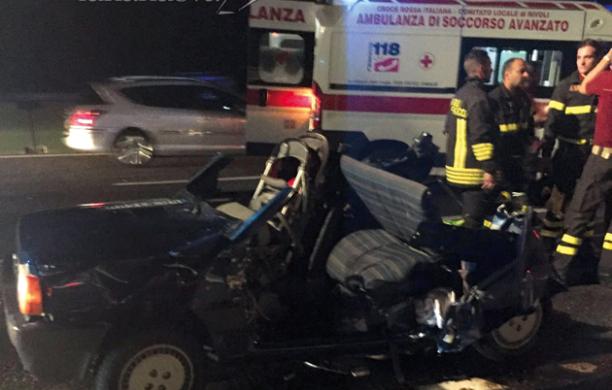 Tampontamento in tangenziale: grave bimbo di sette mesi