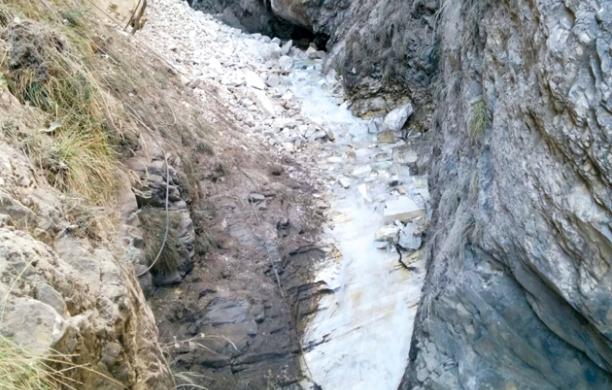 Orrido di Foresto: crollano le rocce, chiude la ferrata