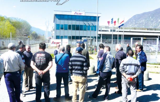 Vaie, rabbia all'Alcar: «Chiediamo il ripristino dei salari, basta sacrifici»