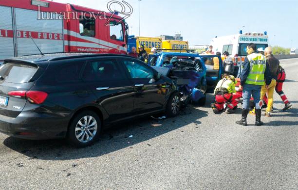 Orbassano, anziana muore nel tamponamento in tangenziale