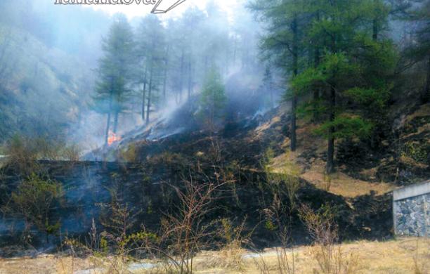Cesana: due incendi in poche ore nella borgata Fenils