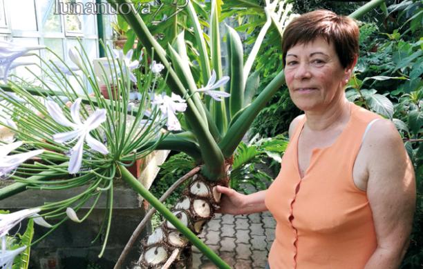 Botanica: la signora delle piante assiste il Giardino Rea 