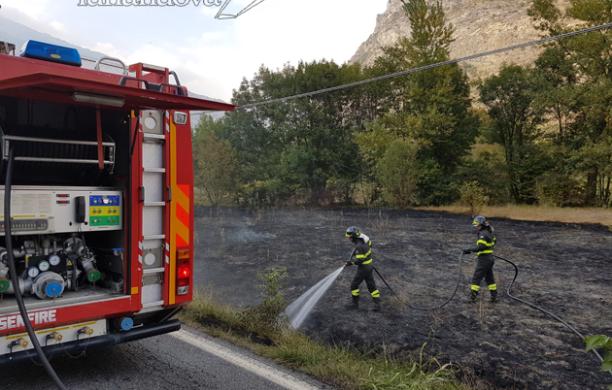 Bussoleno e Venaus: siccità e piromani, ancora fiamme