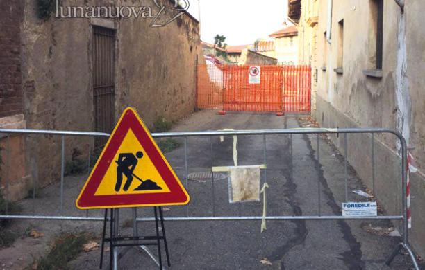 Rivoli, via Grandi forse riaprirà a dicembre