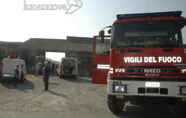 Grugliasco, travolto da un carico di 40 quintali di grano: è grave al Cto