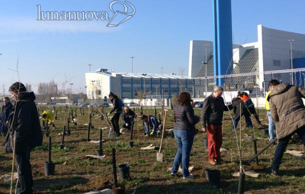 La festa dell'albero porta in dote un bosco ai piedi del termovalorizzatore