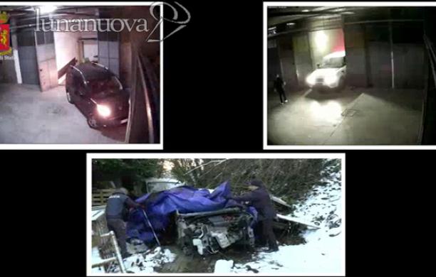 La polstrada di Susa smantella l'officina del crimine