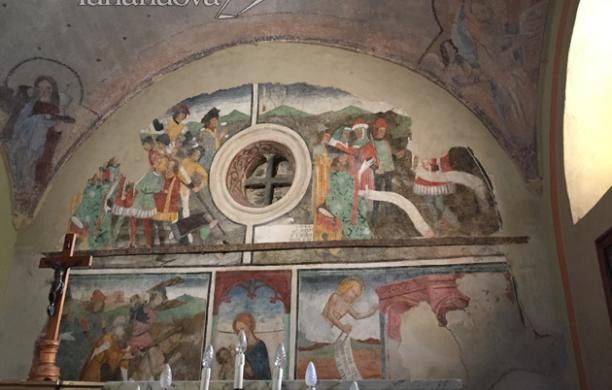 Giaveno: con l'app nella cappella di S.Sebastiano