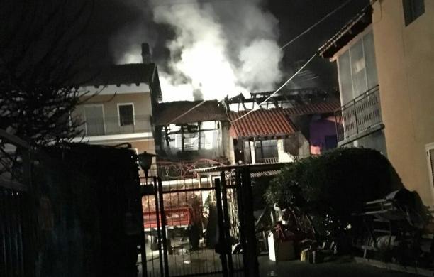 Almese: in fiamme una palazzina a Rivera