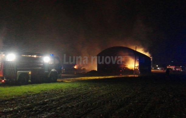 S.Ambrogio: fiamme nella notte a Cascina Bertini