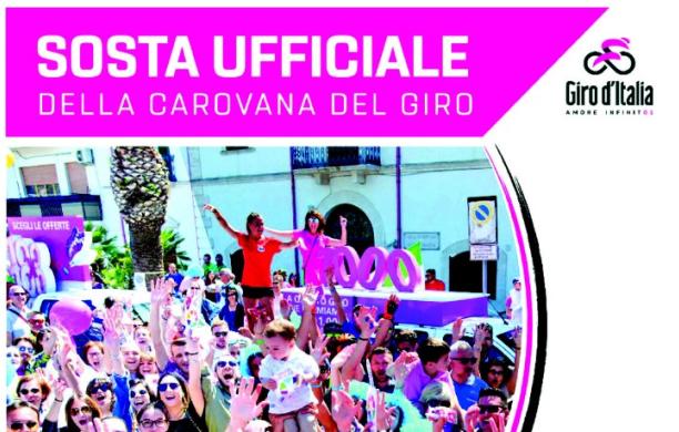 Almese: arriva la Carovana, il Giro farà tappa in piazza Martiri