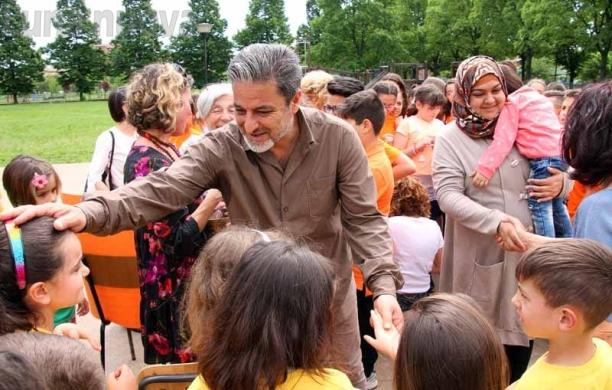 Grugliasco, King e Levi in piazza per la Siria