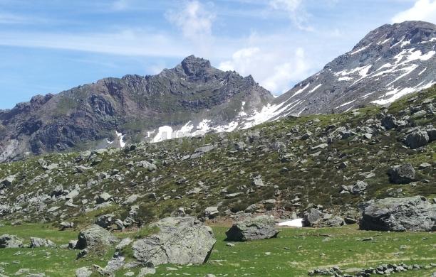 Escursionista disperso tra il rifugio Toesca e il Villano