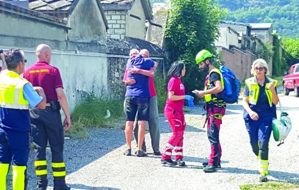 Disperso, ritrovato vivo e senza un graffio