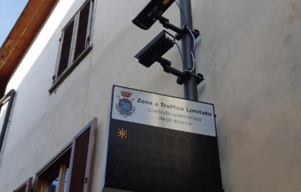 Giaveno: nuove telecamere per la Ztl del centro storico