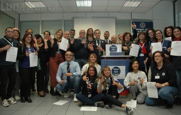 Collegno, formati i primi 20 addetti del Carrefour al servizio dei sordomuti