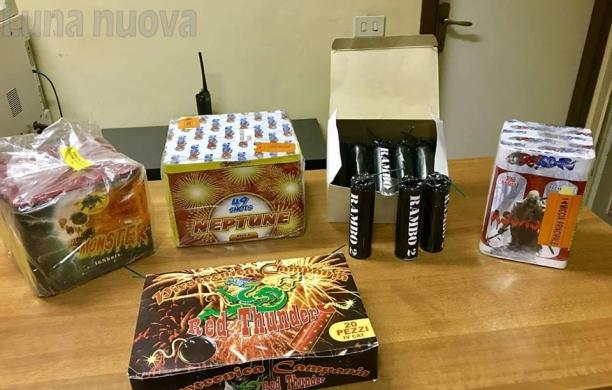 Cesana: sequestrati 135 fuochi pirotecnici e petardi