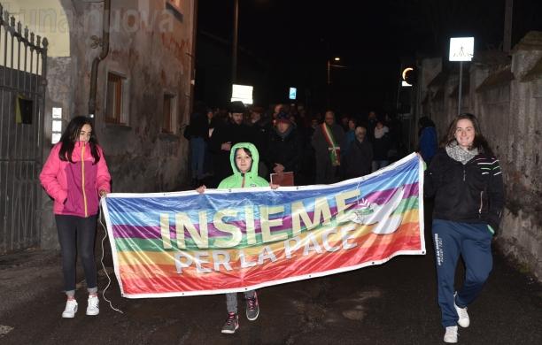 La Pace sfila nelle strade di Villarfocchiardo