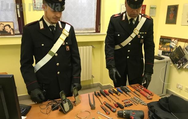 Chianocco: arrestato professionista dei furti in appartamento