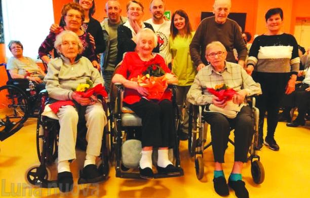 Pianezza, la Rsa Sant'Anna festeggia nonna Andreina