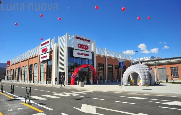 Giaveno, tutto pronto per l'apertura del Superstore della Coop
