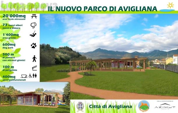 Il rendering del parco
