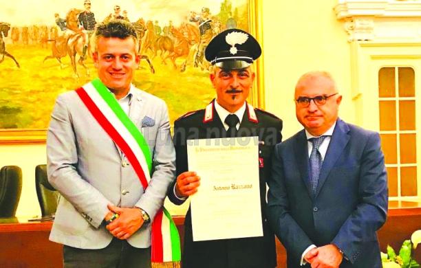 Antonio, carabiniere e Cavaliere della Repubblica
