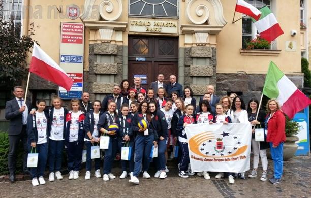 Orbassano, ad Elk per il gemellaggio del volley