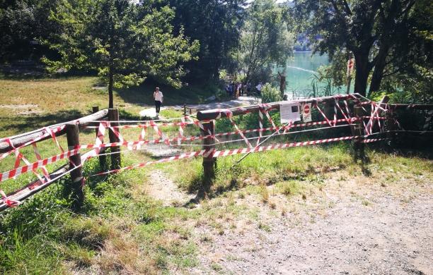 Avigliana, la viene Baia Grande chiusa al pubblico