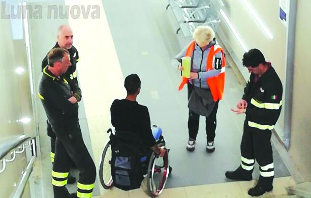 Disabile prigioniero in stazione a Bussoleno